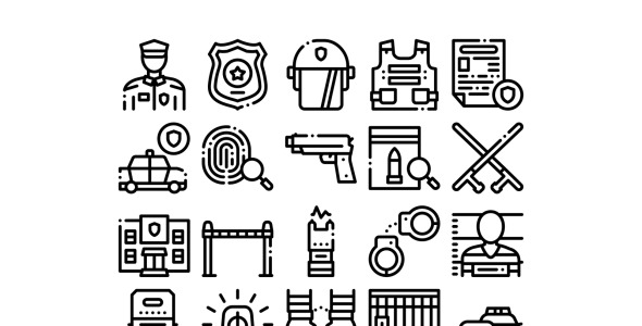 Набор иконок на тему military