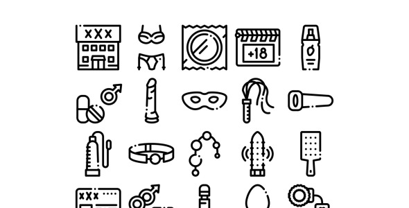 Набор иконок на тему city