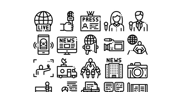 Набор иконок на тему text