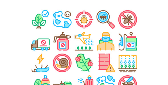 Набор иконок на тему industrial