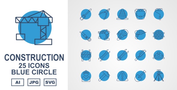 Набор иконок на тему industrial