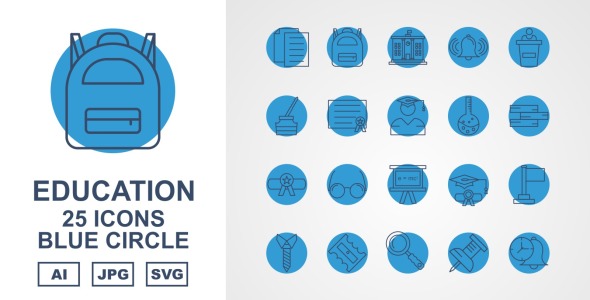 Набор иконок на тему science