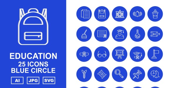 Набор иконок на тему science