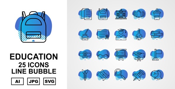 Набор иконок на тему science