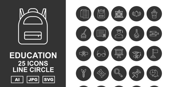 Набор иконок на тему science