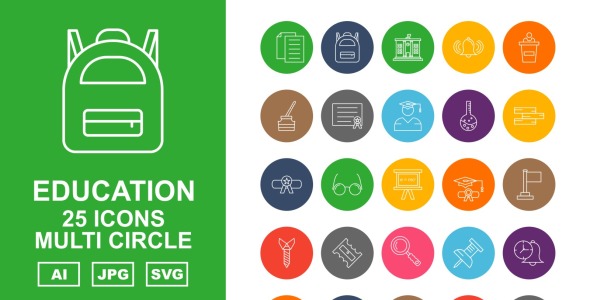 Набор иконок на тему science