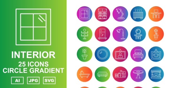 Набор иконок на тему city