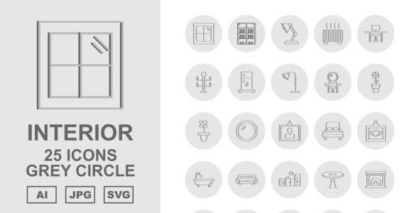 Набор иконок на тему city