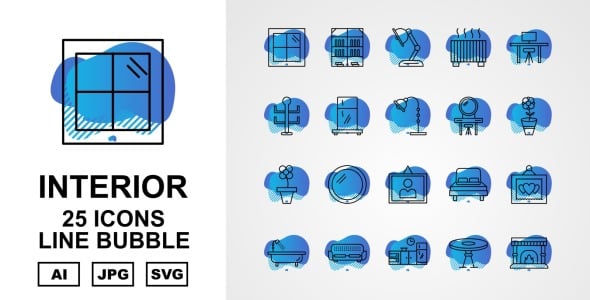 Набор иконок на тему city