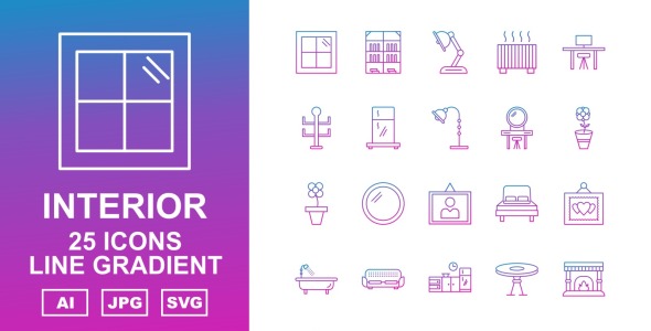 Набор иконок на тему city