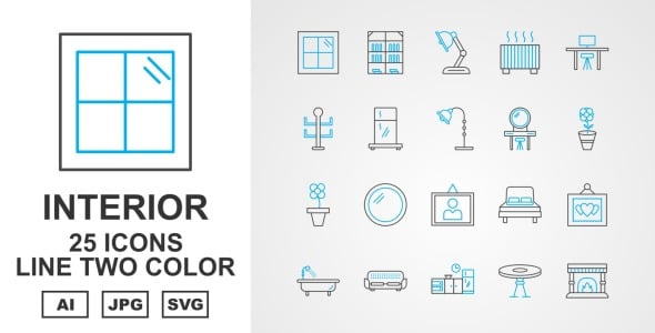 Набор иконок на тему city