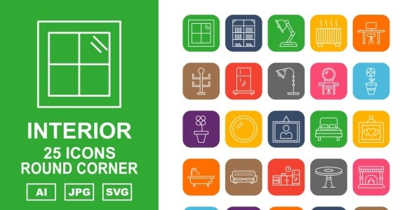 Набор иконок на тему city