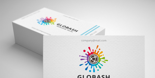 Шаблон логотипа на тему графика