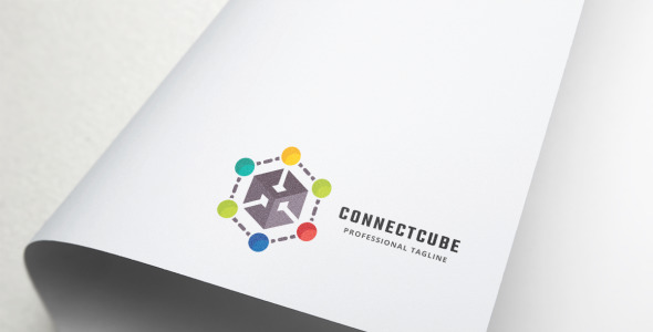 Шаблон логотипа на тему графика