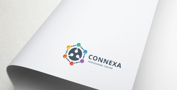 Шаблон логотипа на тему графика