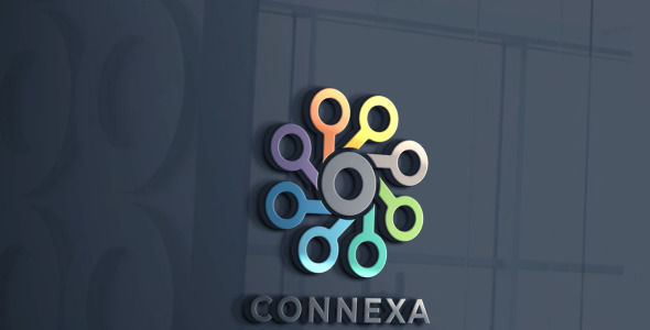 Шаблон логотипа на тему графика