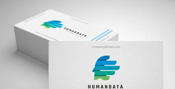 Шаблон логотипа на тему графика