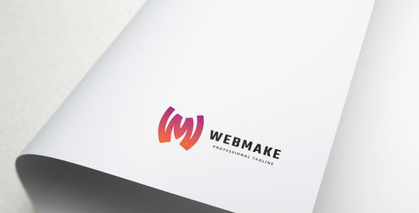 Шаблон логотипа на тему графика