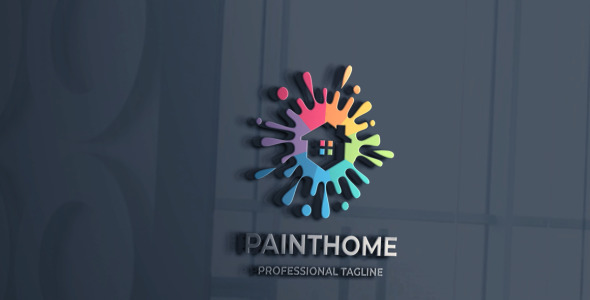 Шаблон логотипа на тему графика