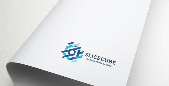 Шаблон логотипа на тему графика