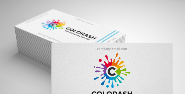 Шаблон логотипа на тему графика