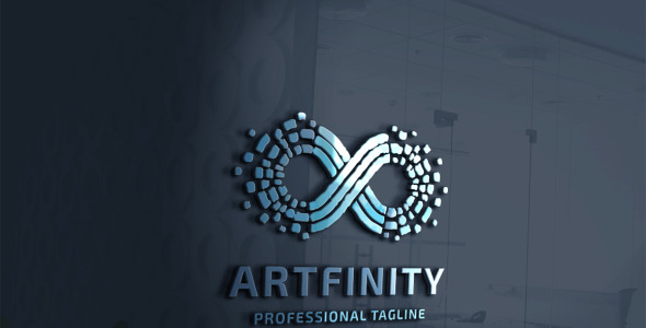 Шаблон логотипа на тему графика