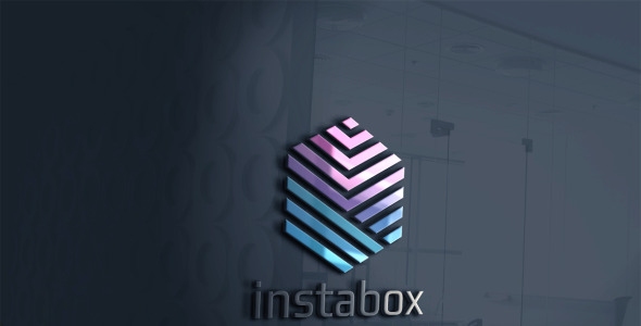 Шаблон логотипа на тему графика