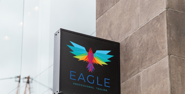 Шаблон логотипа на тему графика