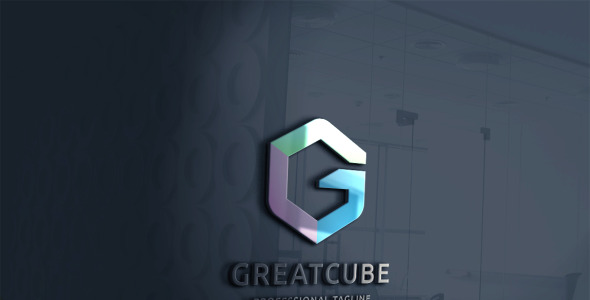 Шаблон логотипа на тему графика