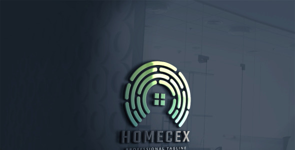 Шаблон логотипа на тему графика