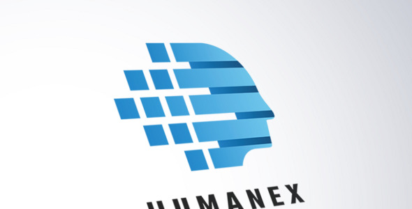 Шаблон логотипа на тему графика