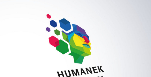 Шаблон логотипа на тему графика