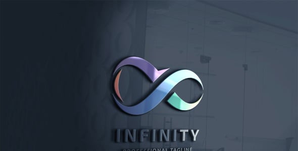 Шаблон логотипа на тему графика