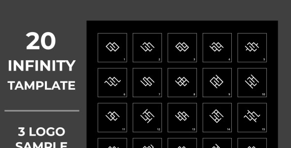 Шаблон логотипа на тему графика