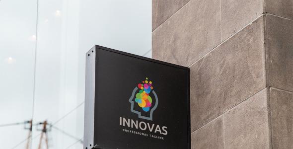 Шаблон логотипа на тему графика