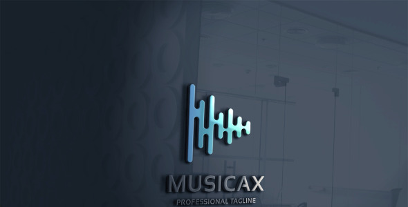 Шаблон логотипа на тему графика