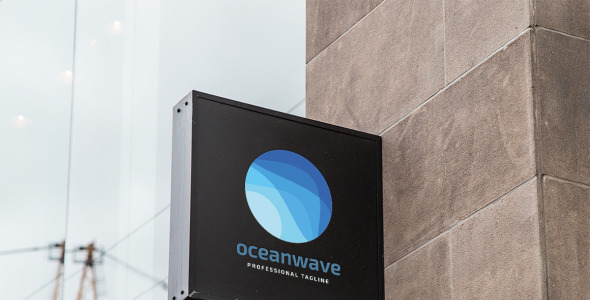 Шаблон логотипа на тему графика