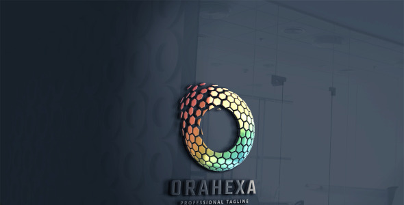 Шаблон логотипа на тему графика