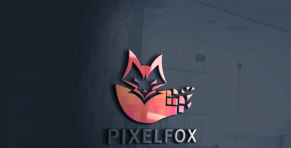 Шаблон логотипа на тему графика