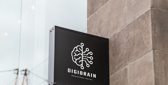 Шаблон логотипа на тему графика