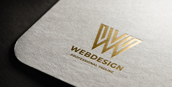 Шаблон логотипа на тему графика