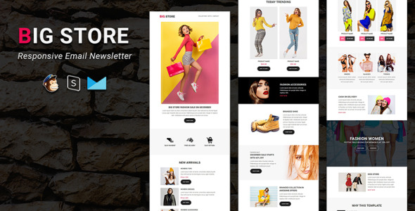Responsive Email Newsletter Template