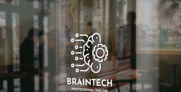 Шаблон логотипа на тему графика