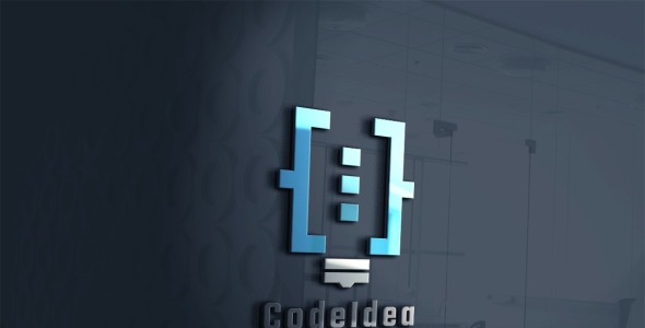 Шаблон логотипа на тему графика