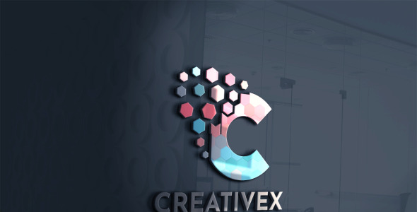 Шаблон логотипа на тему графика