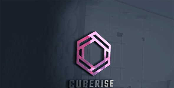 Шаблон логотипа на тему графика