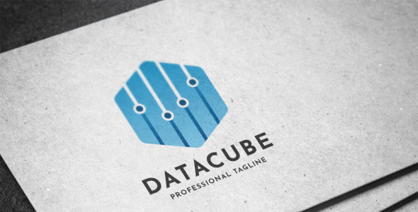 Шаблон логотипа на тему графика