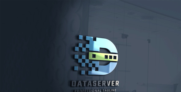 Шаблон логотипа на тему графика