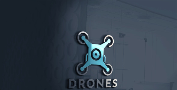 Шаблон логотипа на тему графика