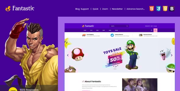 Fantastic OpenCart Template